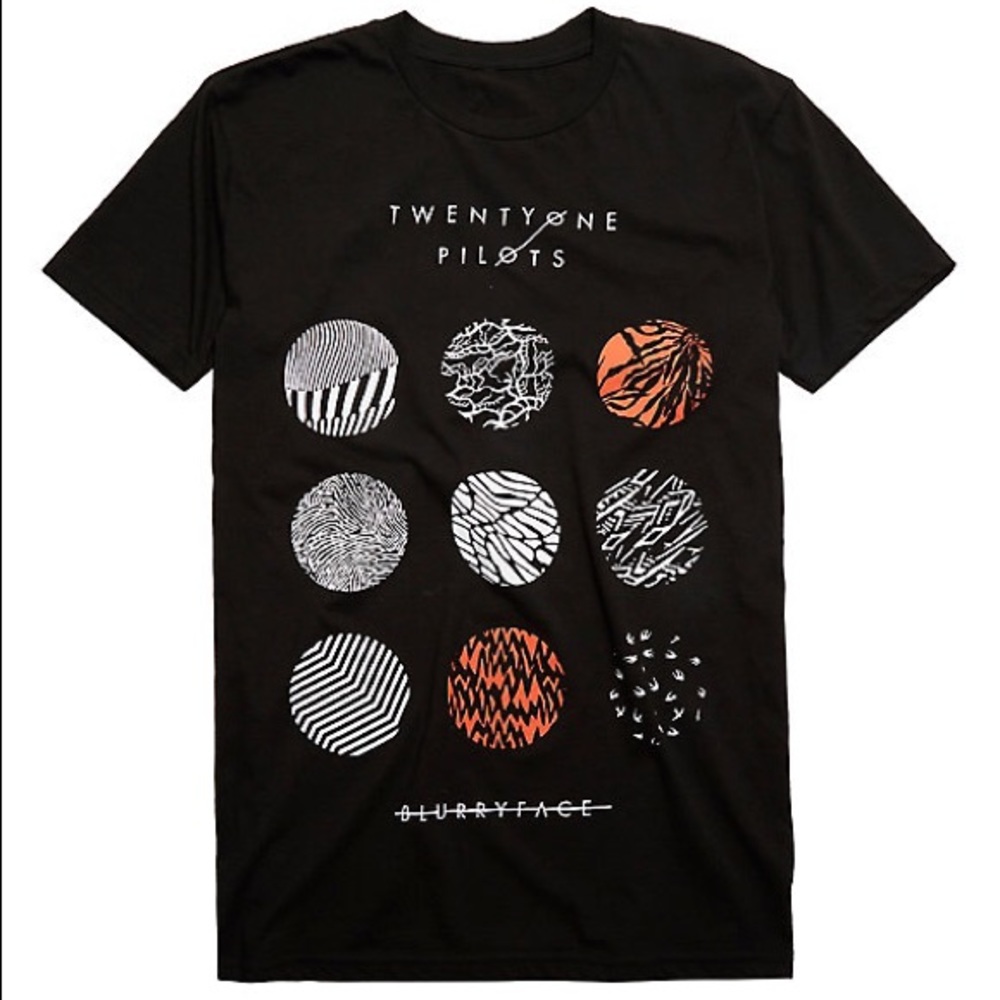 🎉HP🎉Unisex Twenty One Pilots Band Tee